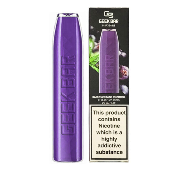 Geek Bar - Blackcurrant Menthol