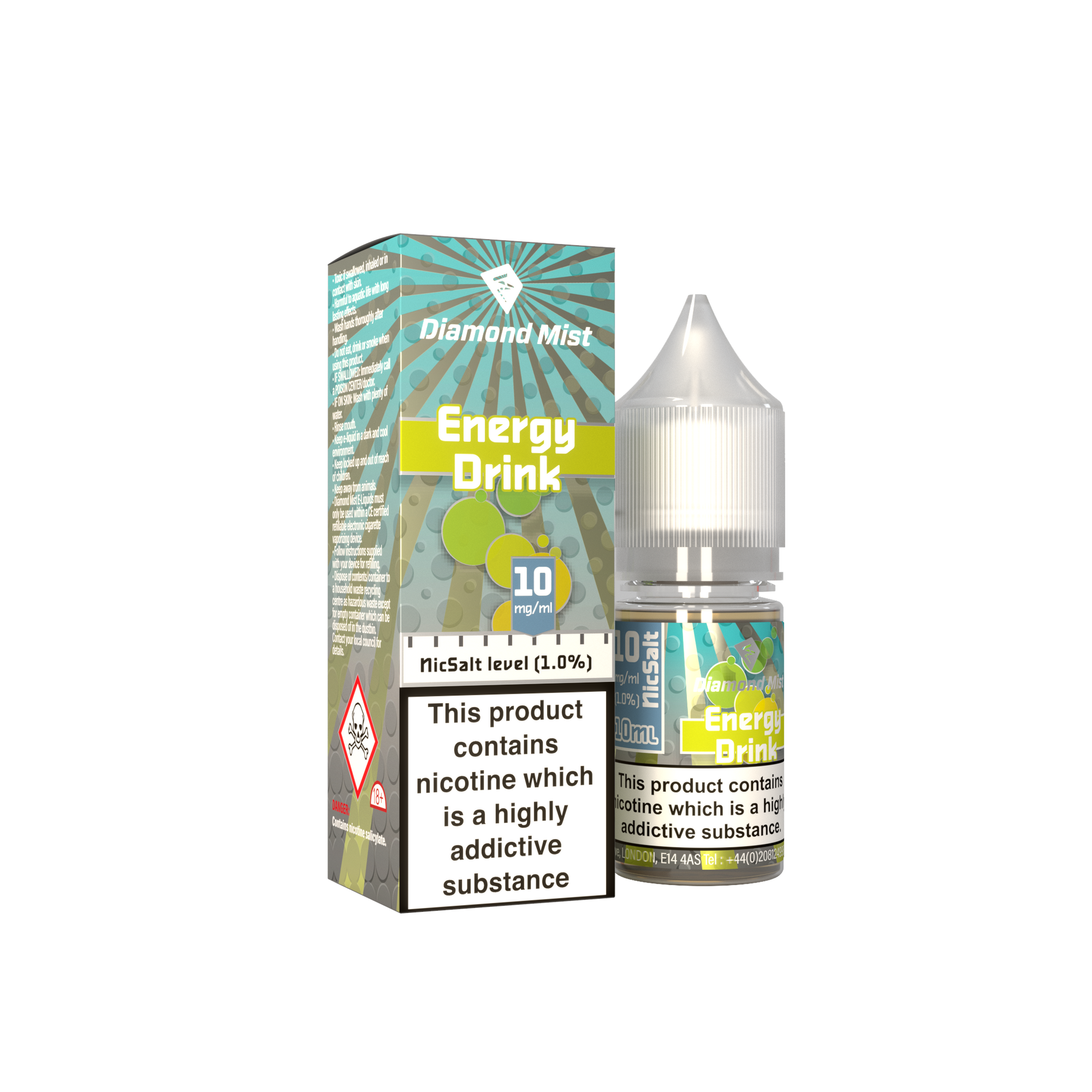 Diamond Mist Nic Salt - Energy Drink Vape Inc Diamond Mist Nic Salt - Energy Drink Vape Inc