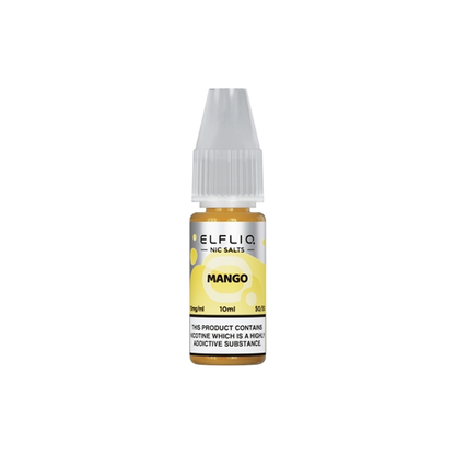 ELFLIQ By Elf Bar - 10ml Nic Salt (50VG/50PG) 10mg