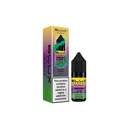 Elux - Legend 10ml Nic Salts (50VG/50PG) 10mg