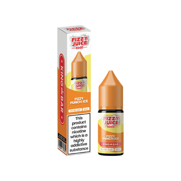 Fizzy Juice - King Bar 10ml Nic Salts (50VG/50PG) 10mg