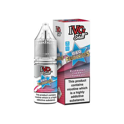 IVG - Bar Favourites 10ml Nic Salts (50VG/50PG) 10mg