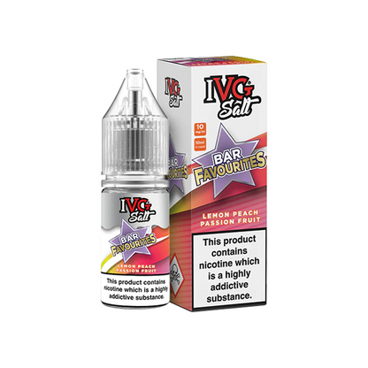 IVG - Bar Favourites 10ml Nic Salts (50VG/50PG) 10mg