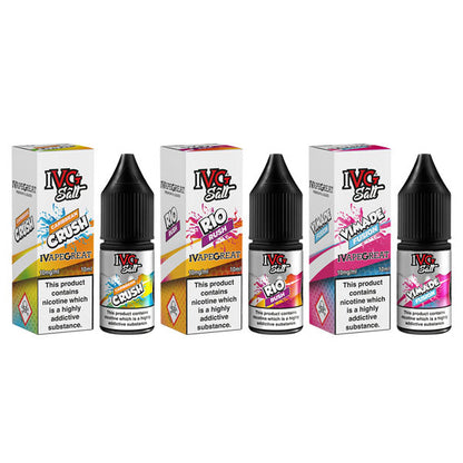 IVG - Drinks Salts 10ml Nic Salts (50VG/50PG) 10mg