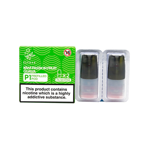 Elf Bar - P1 Replacement 2ml Pods for ELF Mate 500