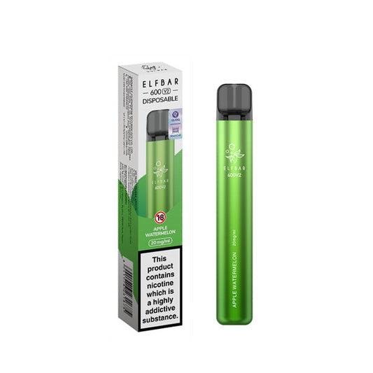 ELF Bar - 600 V2 Disposable Vaping Device 600 Puffs 20mg