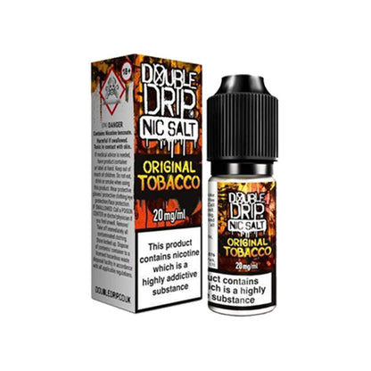 Double Drip - 10ML Flavoured Nic Salts E Liquid 20MG