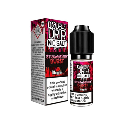 Double Drip - 10ML Flavoured Nic Salts E Liquid 20MG