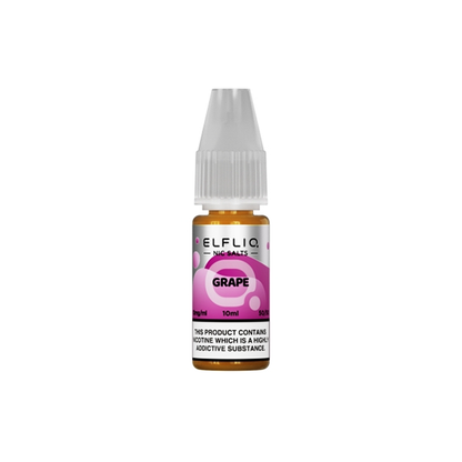 ELFLIQ By Elf Bar - 10ml Nic Salt (50VG/50PG) 20mg