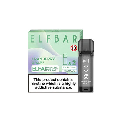 ELF Bar - ELFA 20mg Replacement Prefilled Pods 2ml