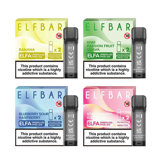 ELF Bar - ELFA 20mg Replacement Prefilled Pods 2ml