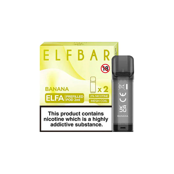 ELF Bar - ELFA 20mg Replacement Prefilled Pods 2ml