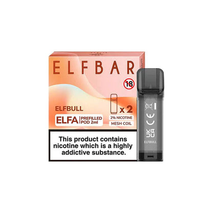 ELF Bar - ELFA 20mg Replacement Prefilled Pods 2ml