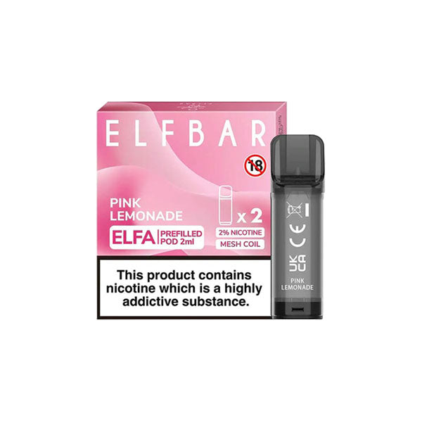 ELF Bar - ELFA 20mg Replacement Prefilled Pods 2ml