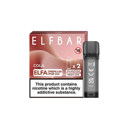 ELF Bar - ELFA 20mg Replacement Prefilled Pods 2ml