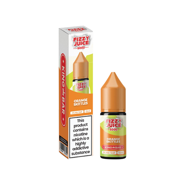 Fizzy Juice - King Bar 10ml Nic Salts (50VG/50PG) 20mg