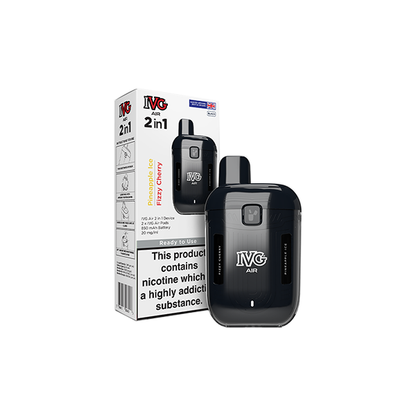 IVG - Air 2 in 1 Disposable Rechargeable Pod Vape Kit 1200 Puffs 20mg