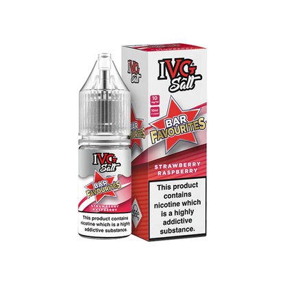 IVG - Bar Favourites 10ml Nic Salts (50VG/50PG) 20mg