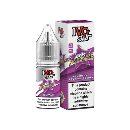 IVG - Bar Favourites 10ml Nic Salts (50VG/50PG) 20mg