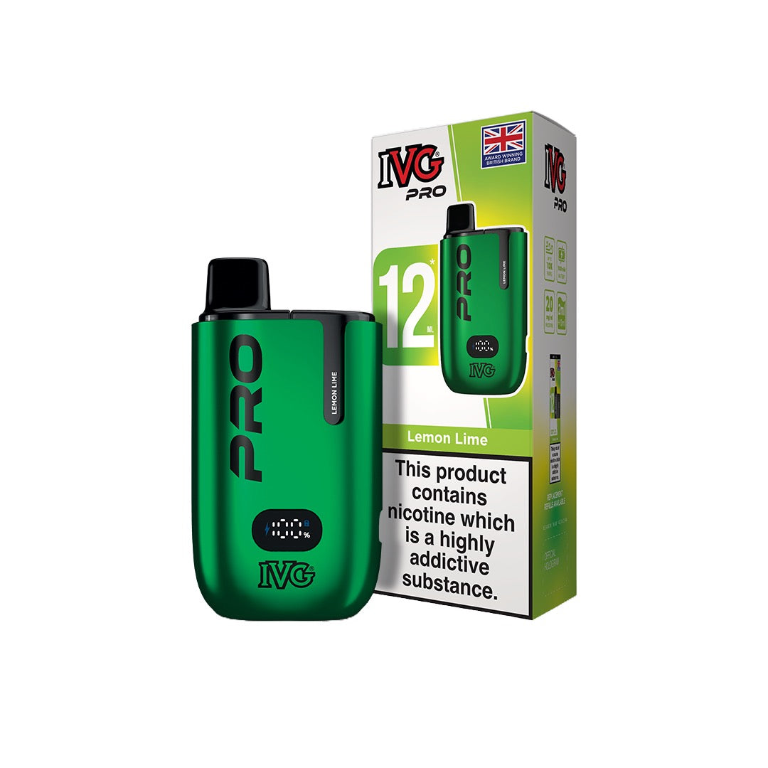 IVG - Pro 12 Prefilled Pod Vape Kit 10000 Puffs 20mg