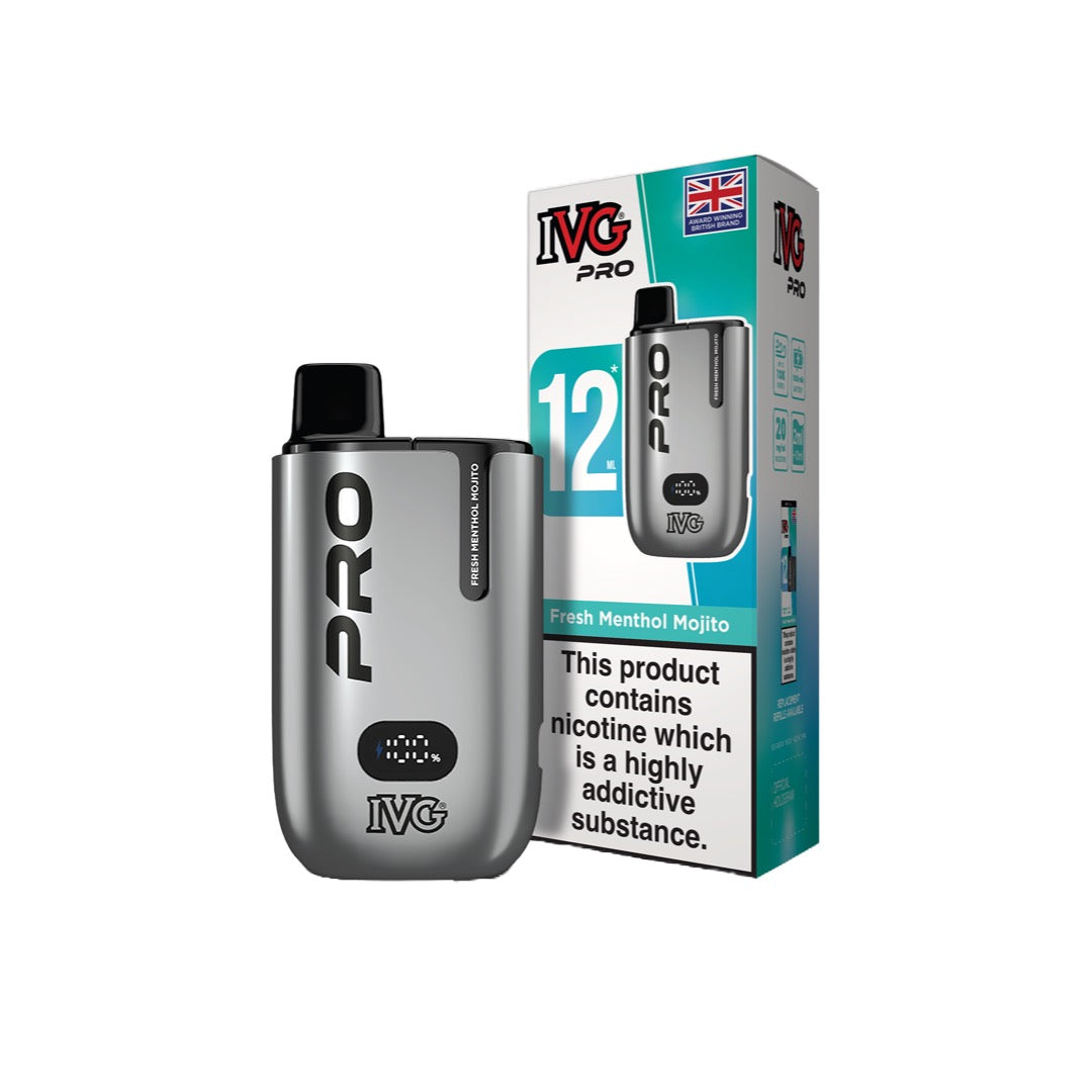 IVG - Pro 12 Prefilled Pod Vape Kit 10000 Puffs 20mg