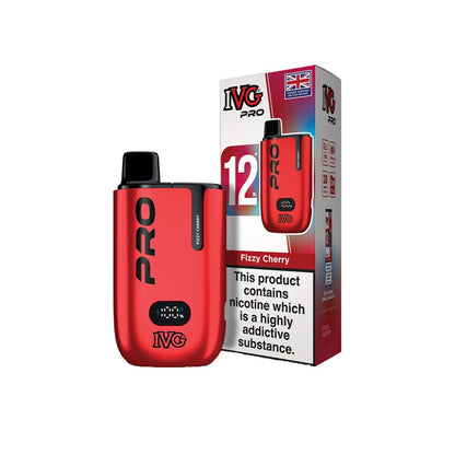 IVG - Pro 12 Prefilled Pod Vape Kit 10000 Puffs 20mg