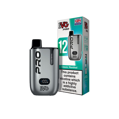 IVG - Pro 12 Prefilled Pod Vape Kit 10000 Puffs 20mg