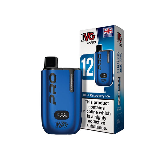 IVG - Pro 12 Prefilled Pod Vape Kit 10000 Puffs 20mg