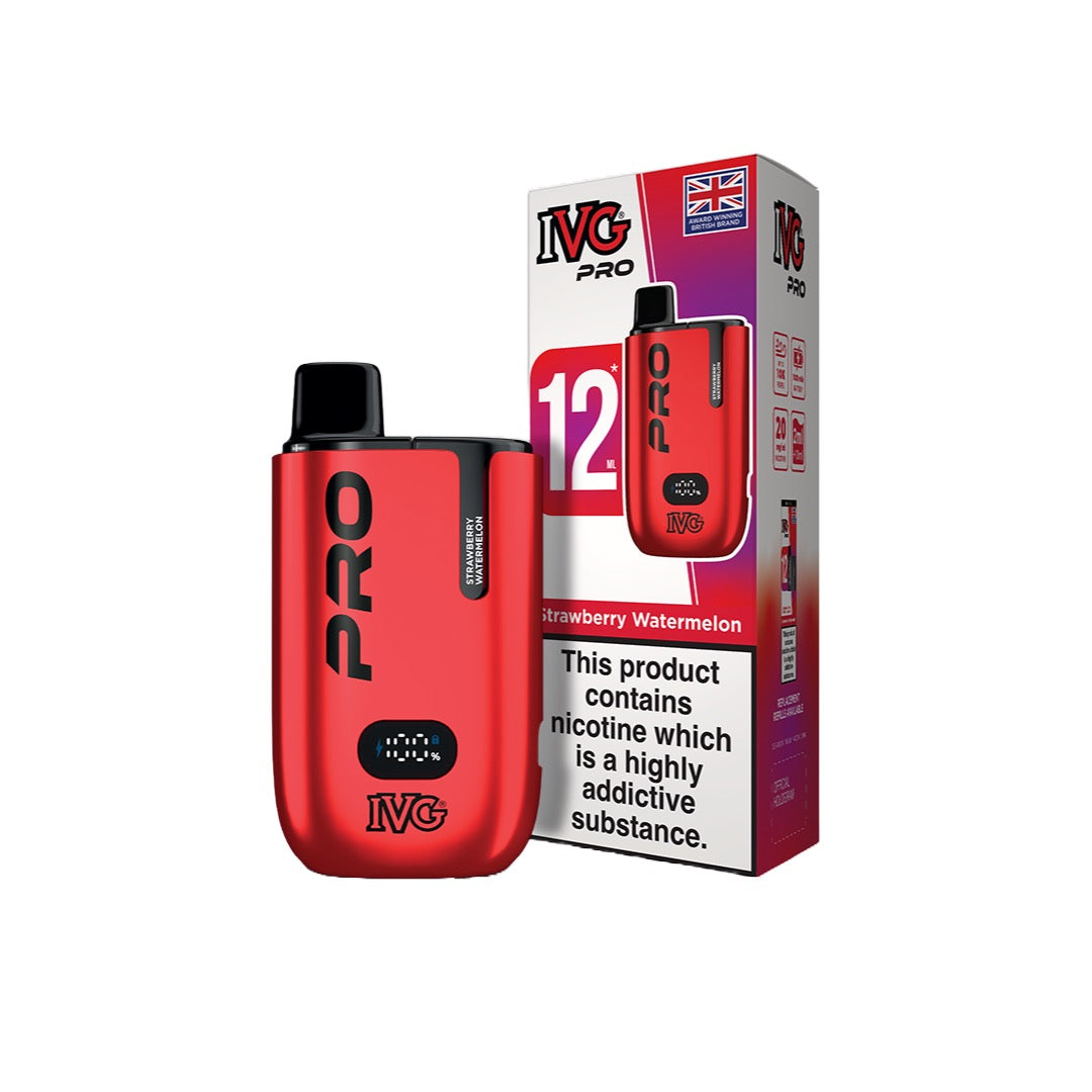 IVG - Pro 12 Prefilled Pod Vape Kit 10000 Puffs 20mg