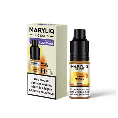 MARYLIQ - Nic Salt By Lost Mary 10ml (50VG/50PG) 20mg