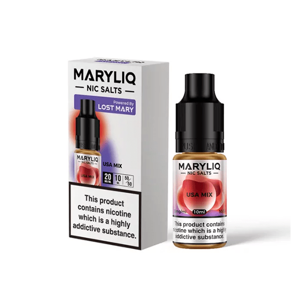 MARYLIQ - Nic Salt By Lost Mary 10ml (50VG/50PG) 20mg