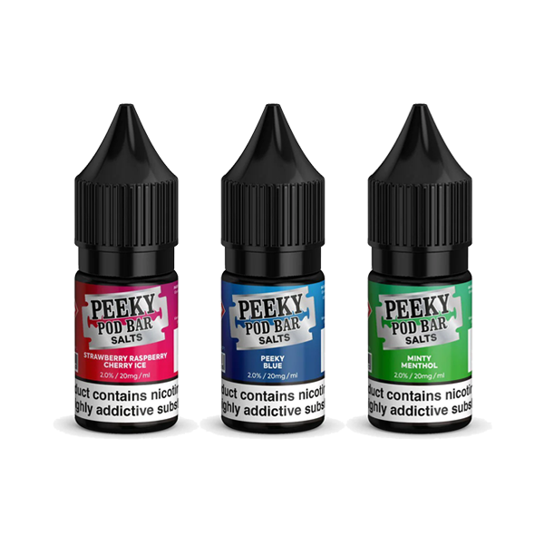 Peeky Blenders - Pod Bar 10ml Bar Salts (50VG/50PG) 20mg