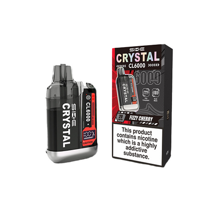 SKE - Crystal CL6000 Disposable Rechargeable Vape Kit 6000 Puffs 20mg