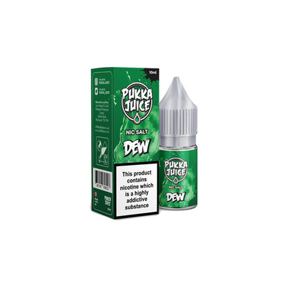 Pukka Juice - 10ML Flavoured Nic Salt (50VG/50PG) 10MG