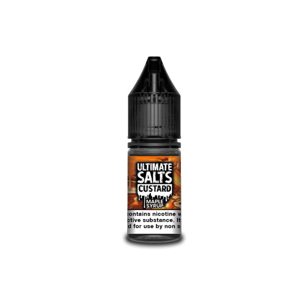 Ultimate Puff - Salts Custard 10ML Flavoured Nic Salts 10MG