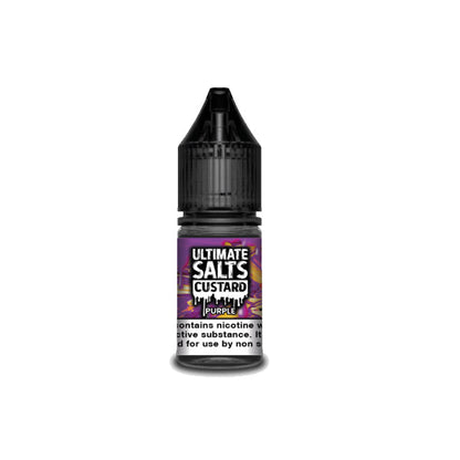 Ultimate Puff - Salts Custard 10ML Flavoured Nic Salts 10MG