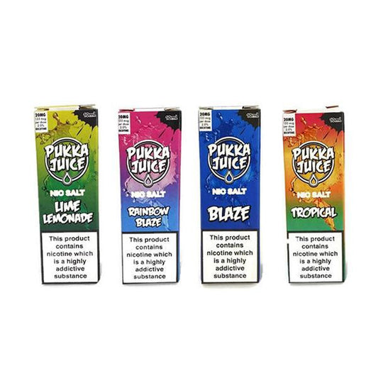 Pukka Juice - 10ML Flavoured Nic Salt (50VG/50PG) 10MG