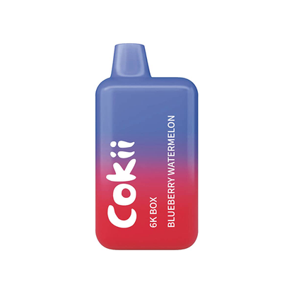 COKII BAR - 6K BOX Disposable Vape Device 6000 Puffs 0mg