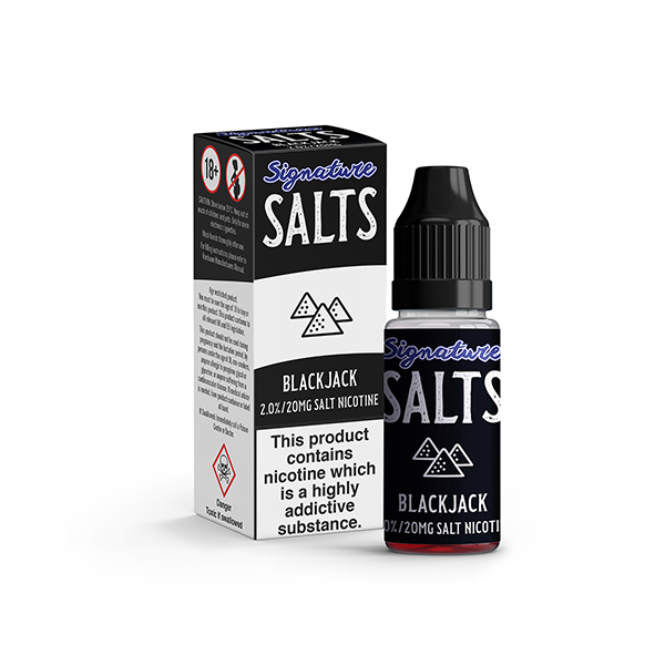 Signature Vapours - Signature Salts 10ml Nic Salt (50VG/50PG) 20mg