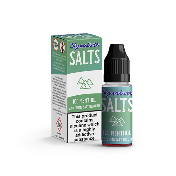 Signature Vapours - Signature Salts 10ml Nic Salt (50VG/50PG) 20mg