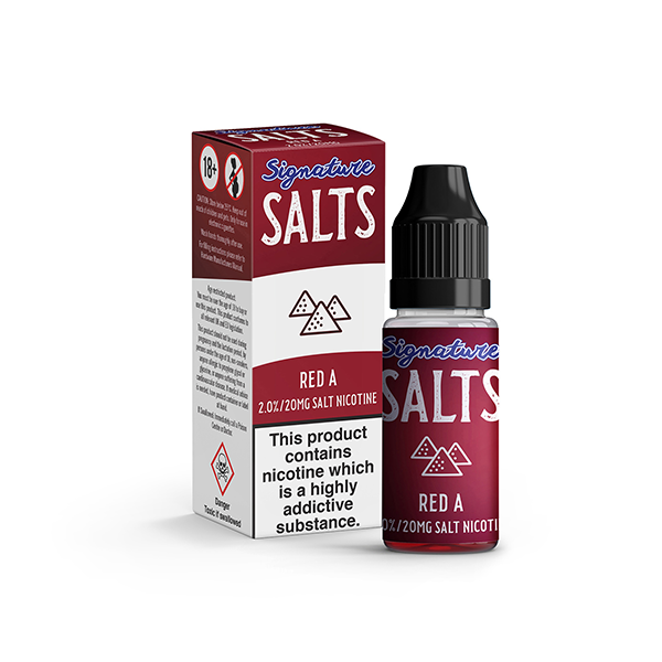 Signature Vapours - Signature Salts 10ml Nic Salt (50VG/50PG) 20mg