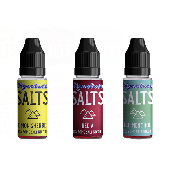 Signature Vapours - Signature Salts 10ml Nic Salt (50VG/50PG) 20mg