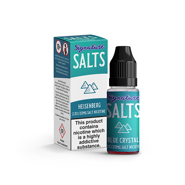 Signature Vapours - Signature Salts 10ml Nic Salt (50VG/50PG) 20mg