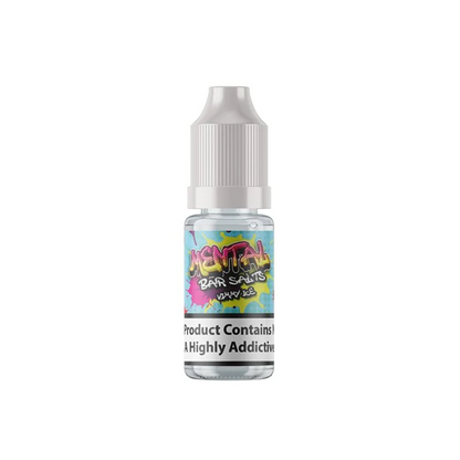 Signature Vapours - Mental Bar Salts 10ml Nic Salt (50VG/50PG) 20mg