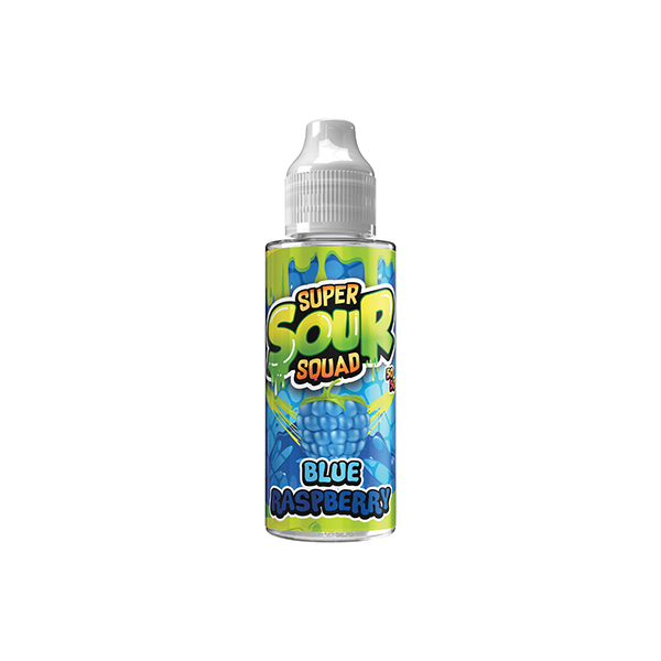 Signature Vapours - Super Sour Squad 100ml E-liquid 0mg (50VG/50PG)