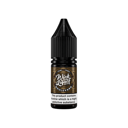 Wick Liquor - 10ml Nic Salts (50VG/50PG) 10mg