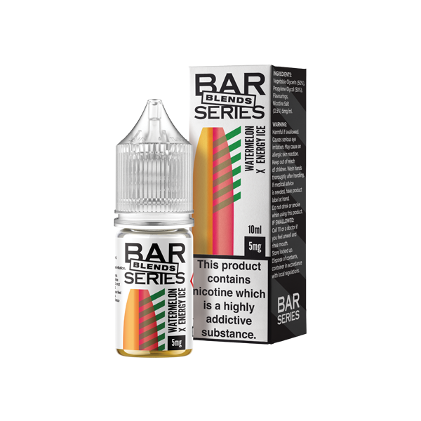 Bar Series - Blends 10ml Nic Salts (50VG/50PG) 5mg