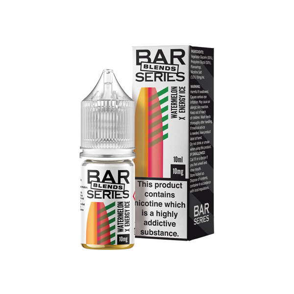 Bar Series - Blends 10ml Nic Salts (50VG/50PG) 10mg