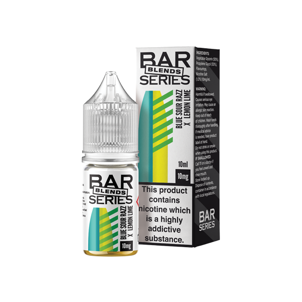 Bar Series - Blends 10ml Nic Salts (50VG/50PG) 10mg