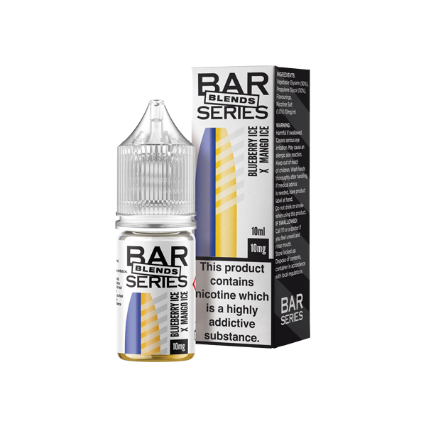 Bar Series - Blends 10ml Nic Salts (50VG/50PG) 10mg